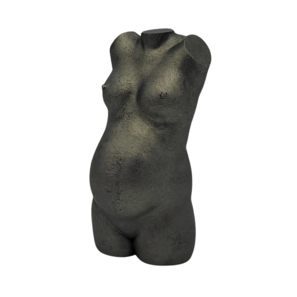 Zwangerschapsbeeldje Wax - Groen (8 cm, Nee, Nee, Mat)