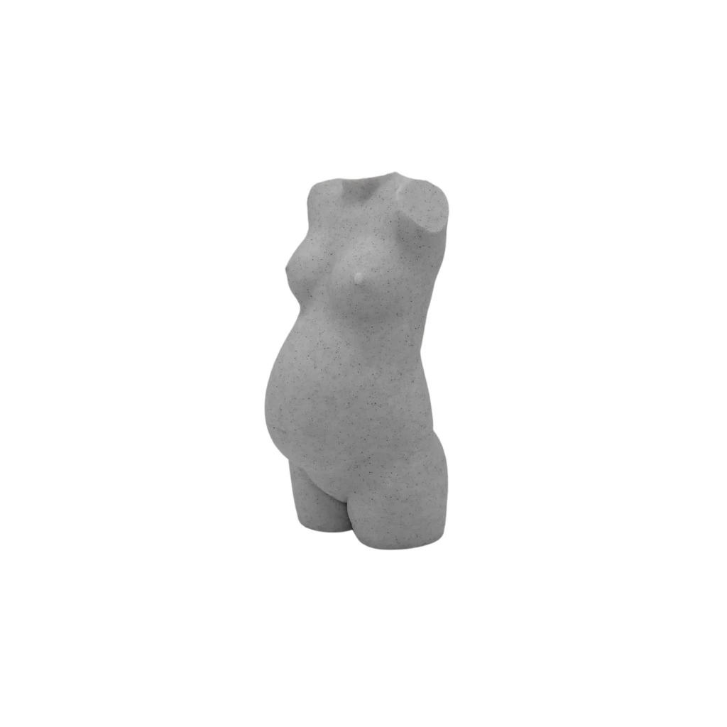 Zwangerschapsbeeldje Marmer – 3D-geprint vanaf 10 cm  (10 cm, Nee, Nee)