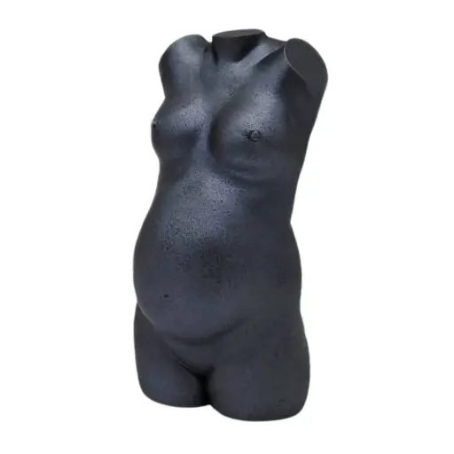 Zwangerschapsbeeldje Wax - Graphite